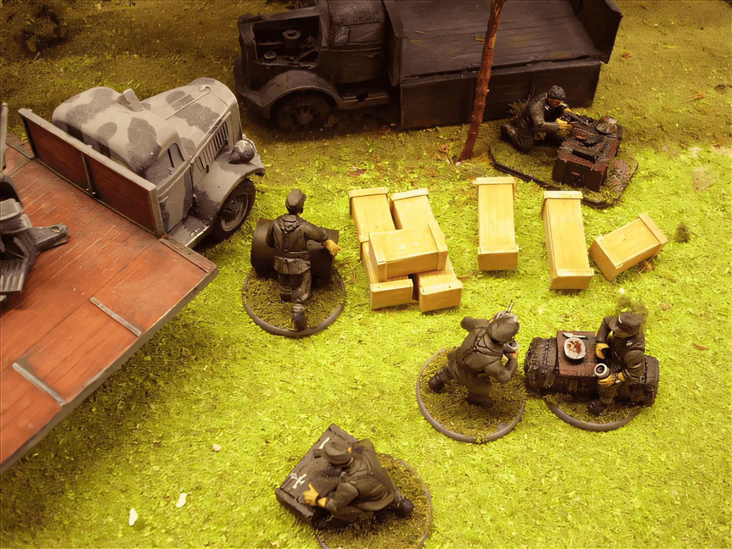 28mm AMMO/ WEAPON BOXES x 6