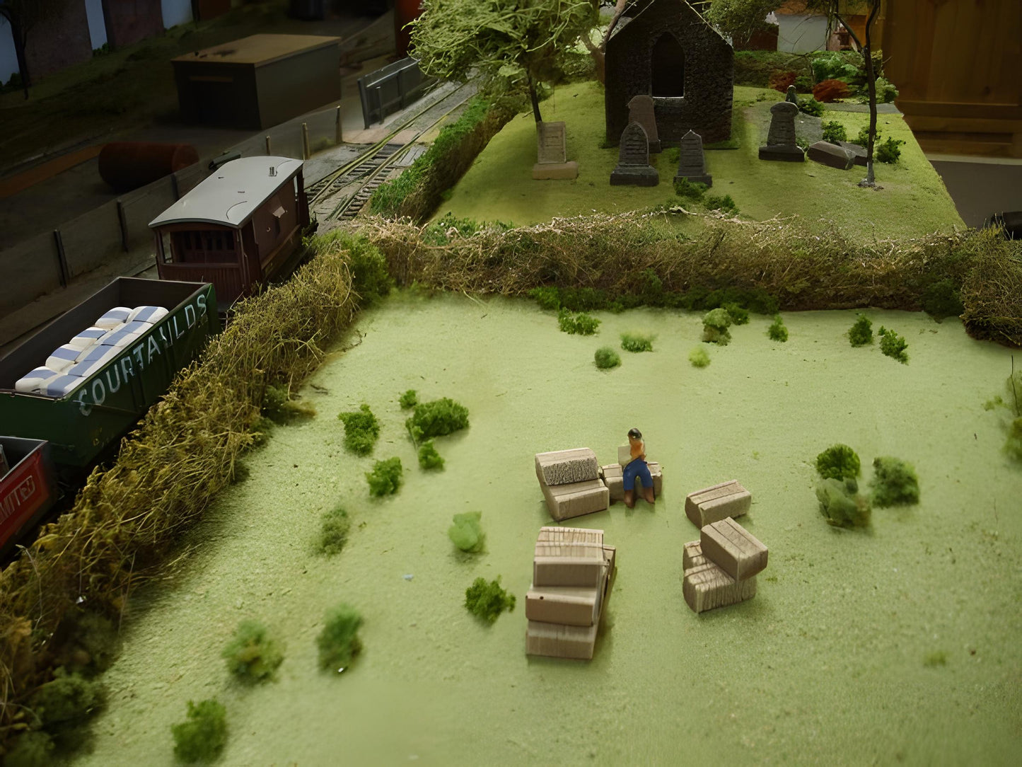 1:76 STRAW BALES x 16