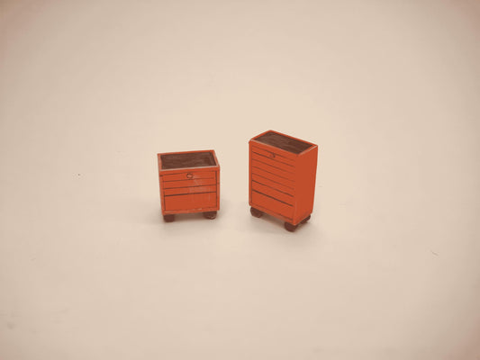 28mm  TOOL CHEST ROLL CABINETS x 2