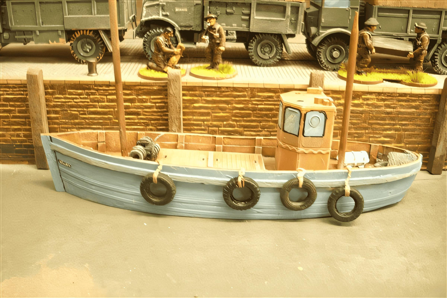 28mm SCOTTISH FISHING BOAT