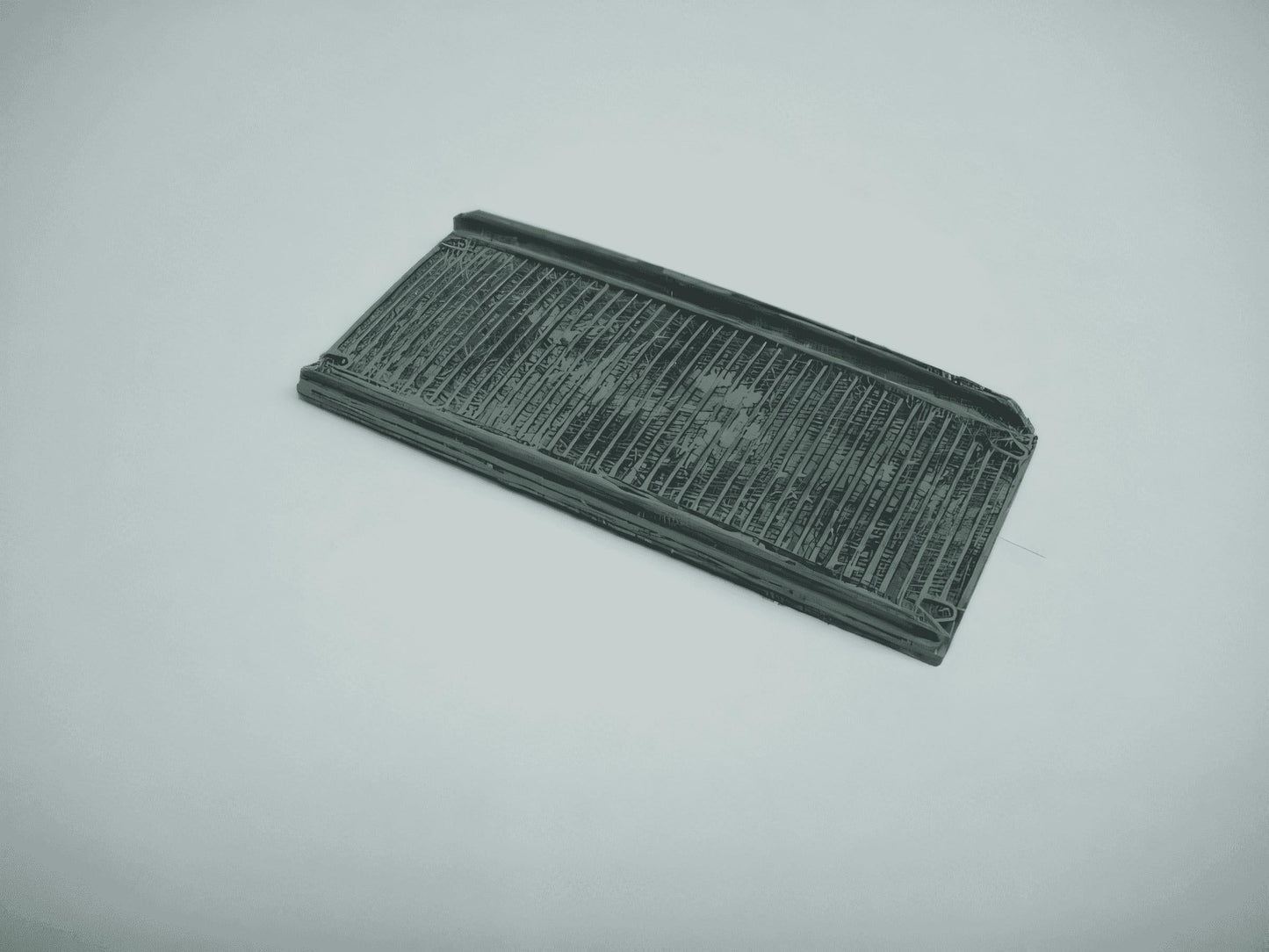 15mm 1:100 scale PONTOON BRIDGE ROAD DECK x3