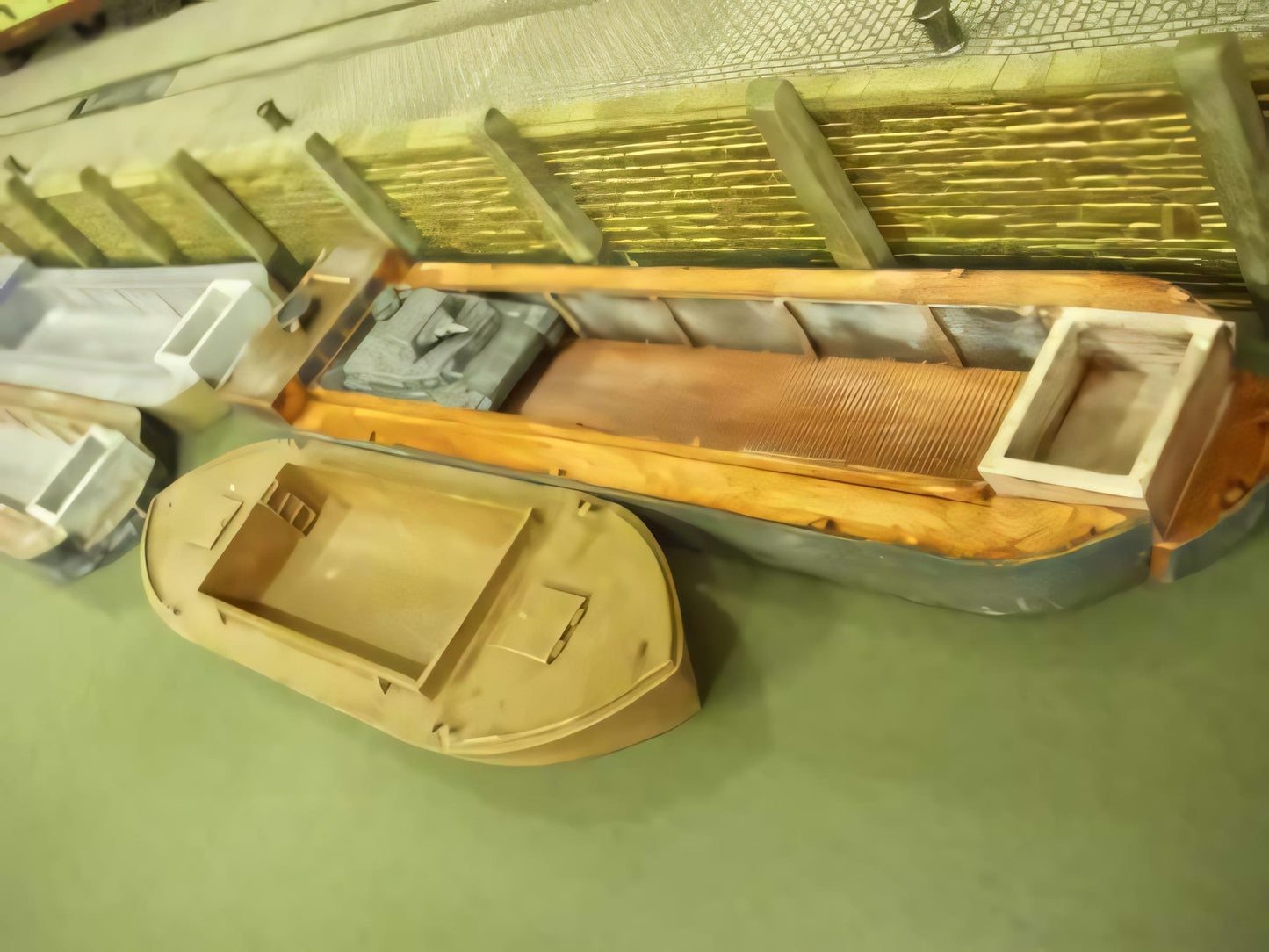 15mm 1:100 scale RHINE BARGE. OPERATION SEALION