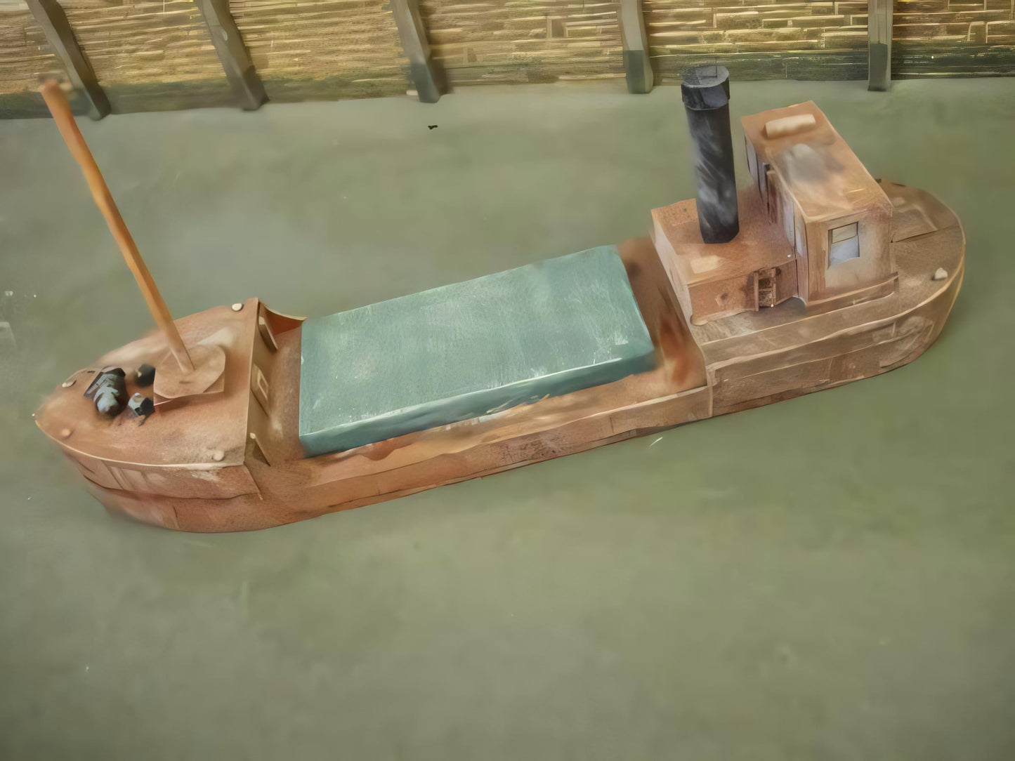 15mm 1:100 scale RIVER/COASTAL CARGO BOAT