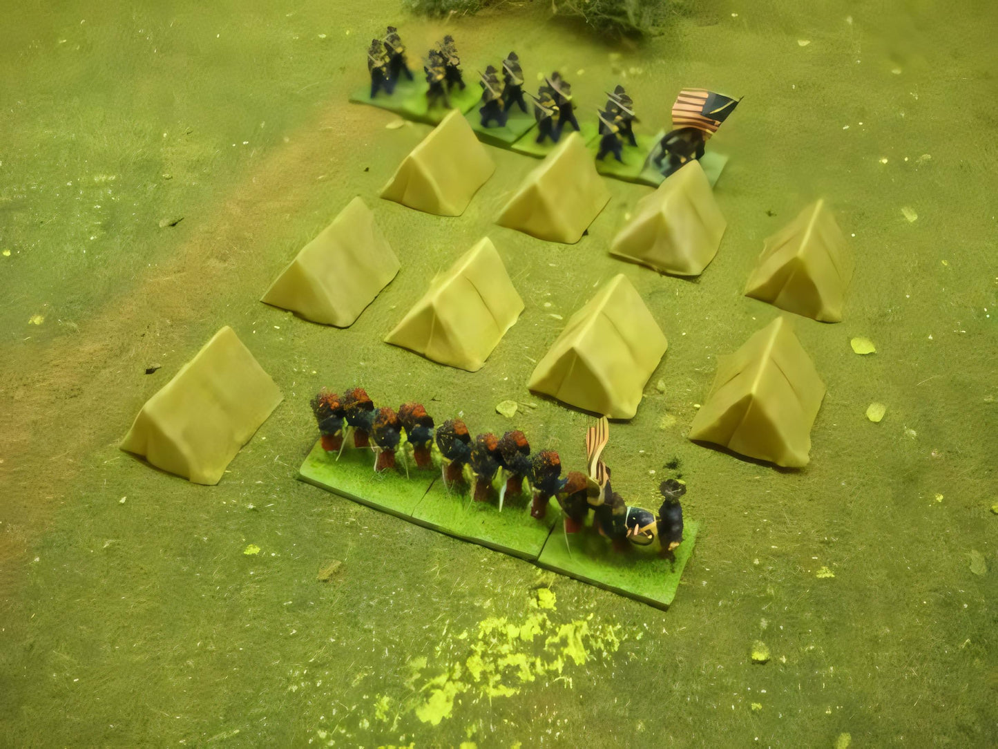 15mm 1:100 scale LARGE CANVAS TENT (pack of 5)