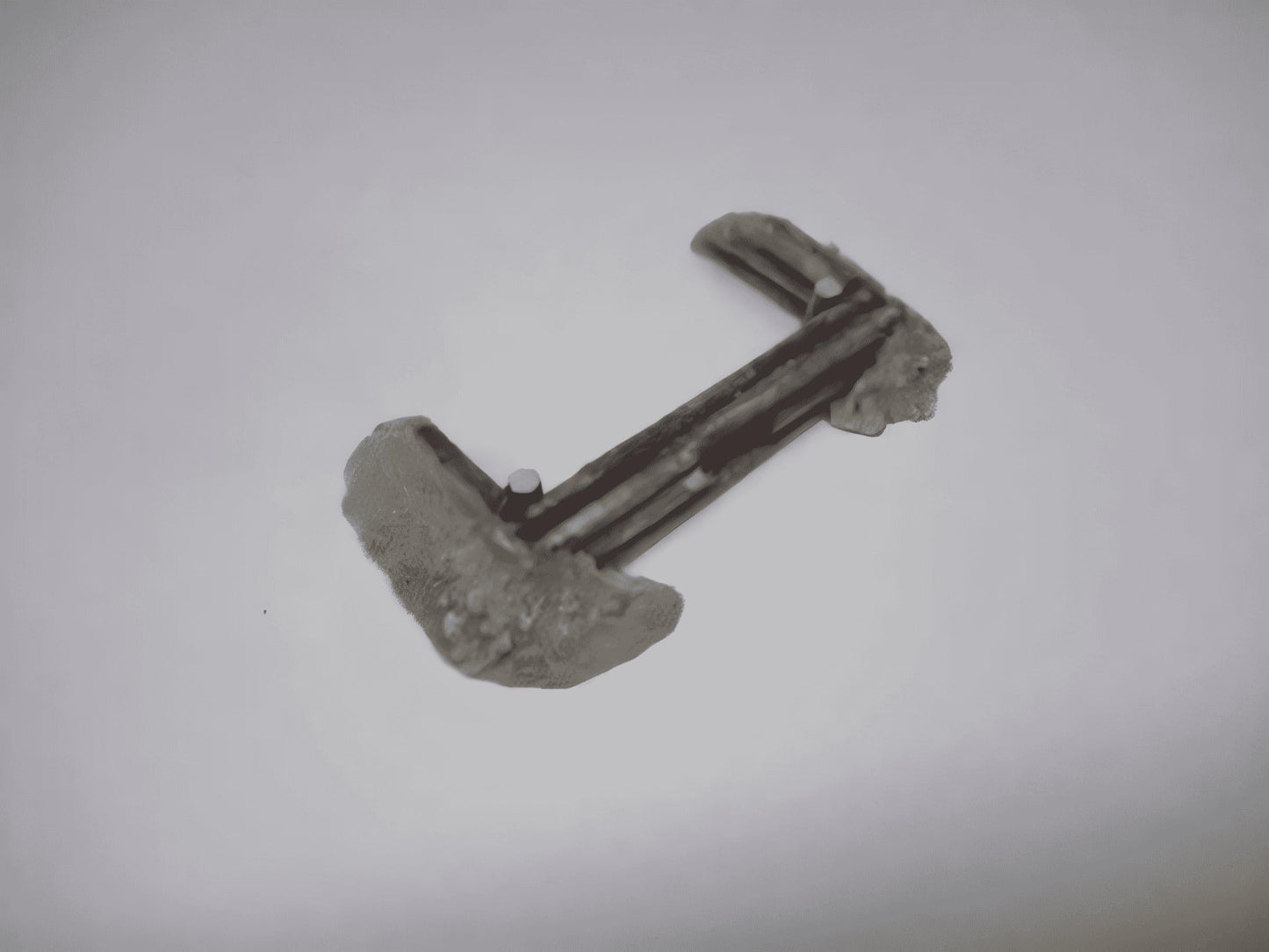 15mm 1:100 scale LOG REINFORCED MG POST