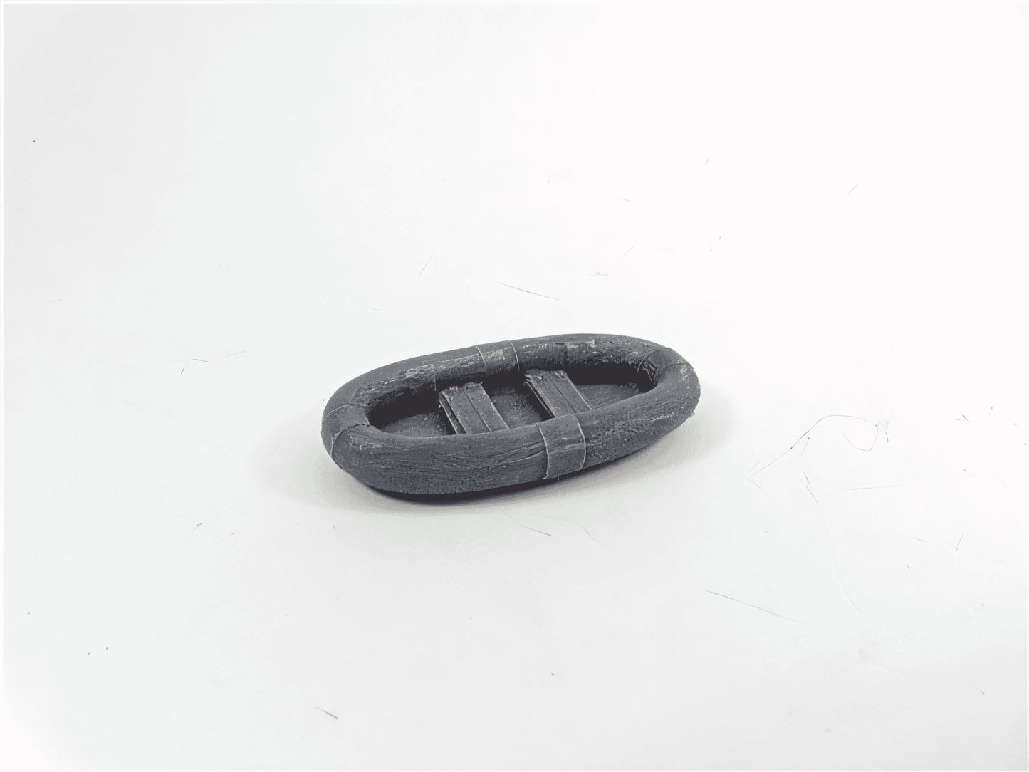 15mm 1:100 scale RUBBER DINGHY x 5
