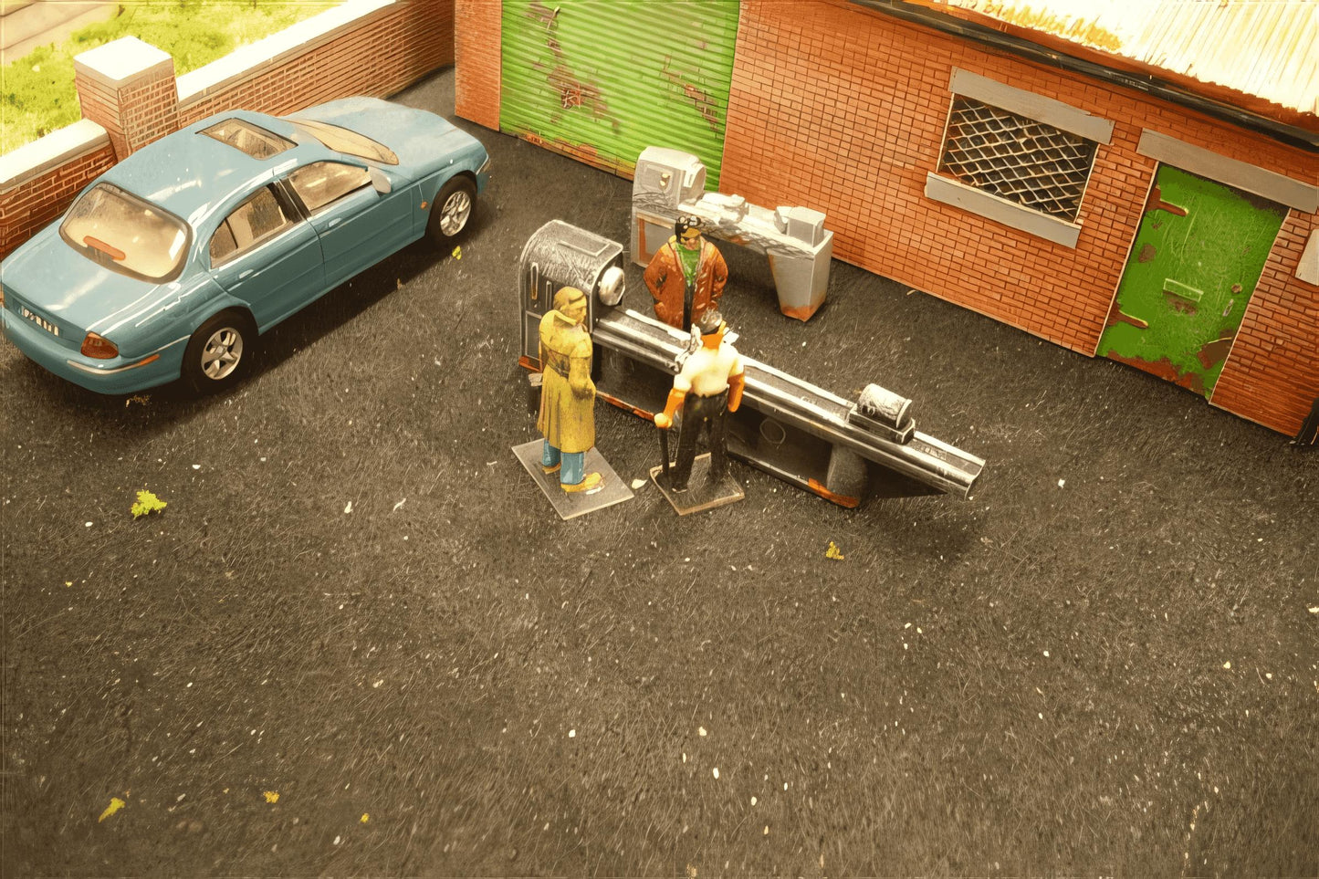 1:76 LARGE FACTORY LATHE