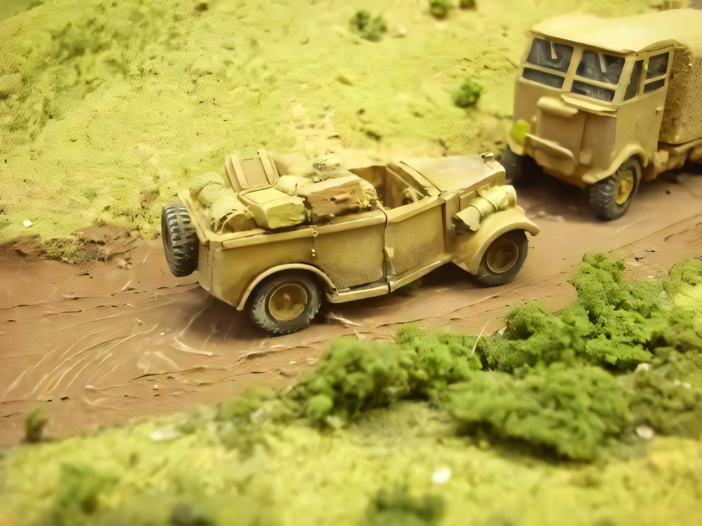 1:72 HUMBER STAFF CAR CUT DOWN WITH OPEN TOP