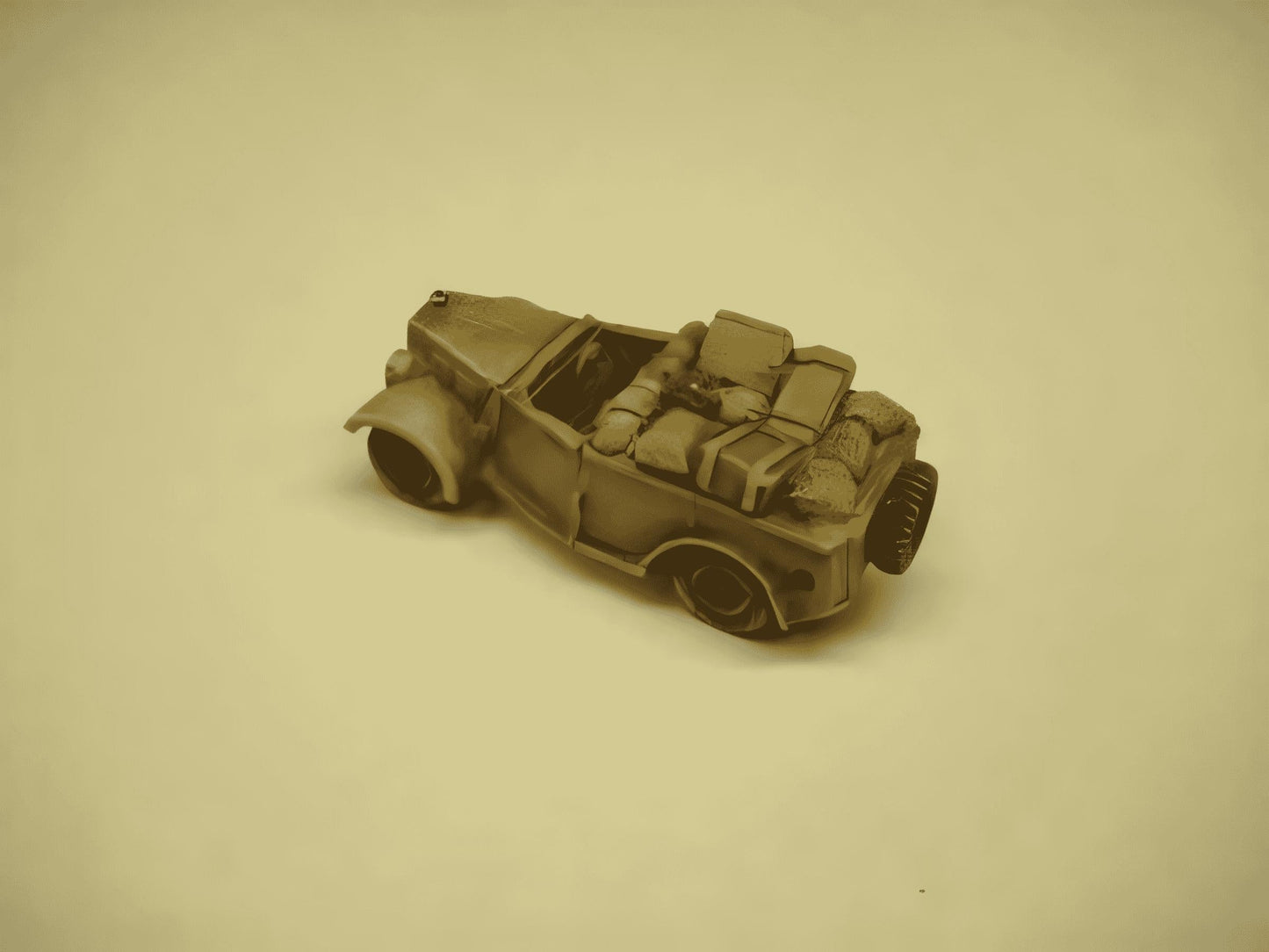 1:72 HUMBER STAFF CAR CUT DOWN WITH OPEN TOP