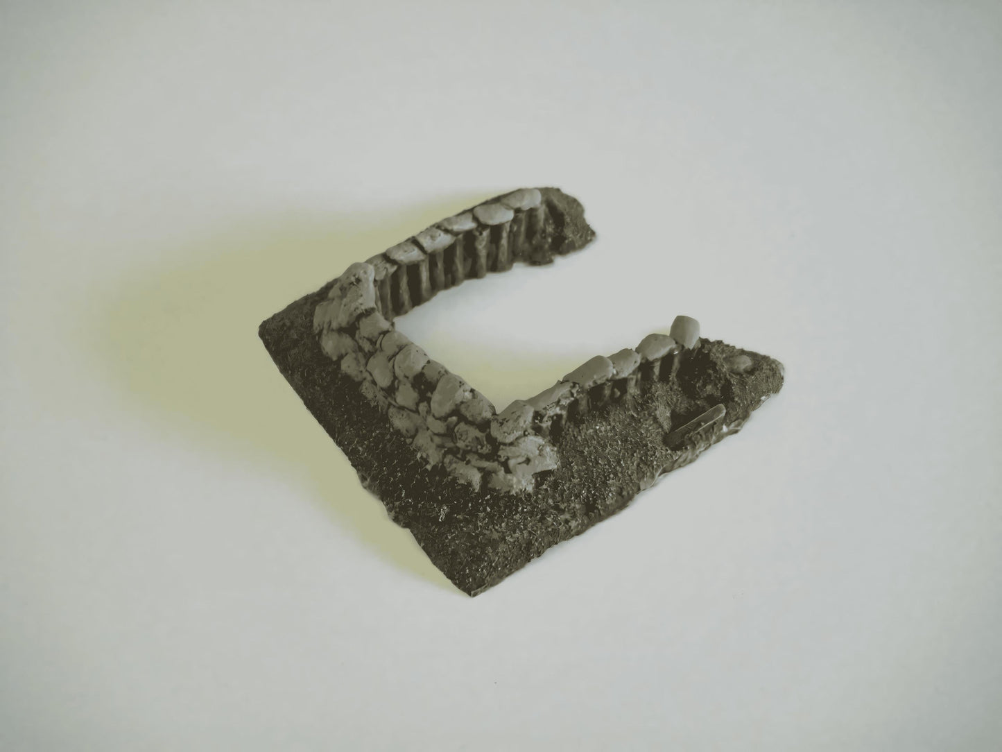 1:72 SAND BAGGED GUN EMPLACEMENT