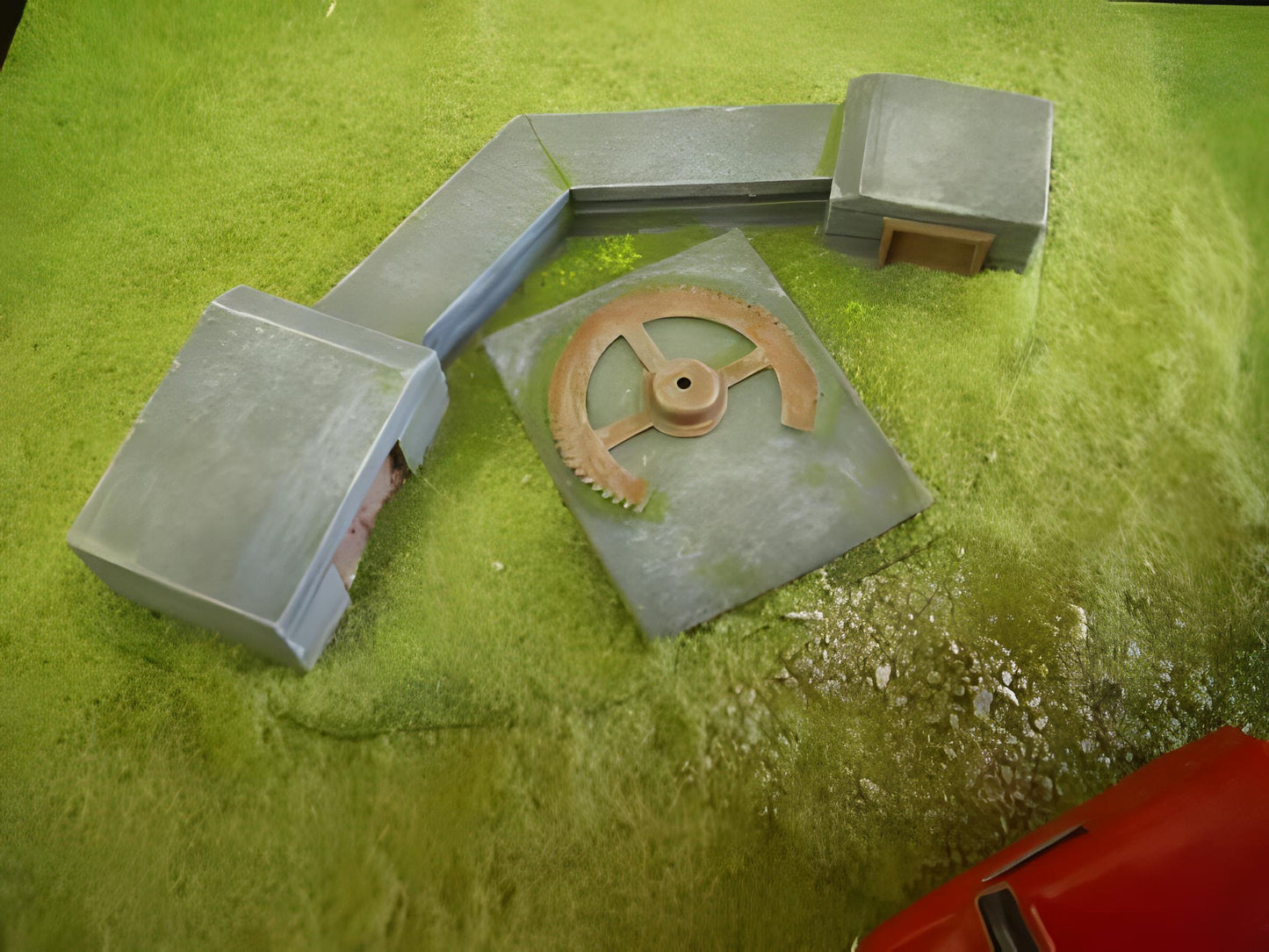 1:72 OPEN AIR COASTAL CONCRETE EMPLACEMENT
