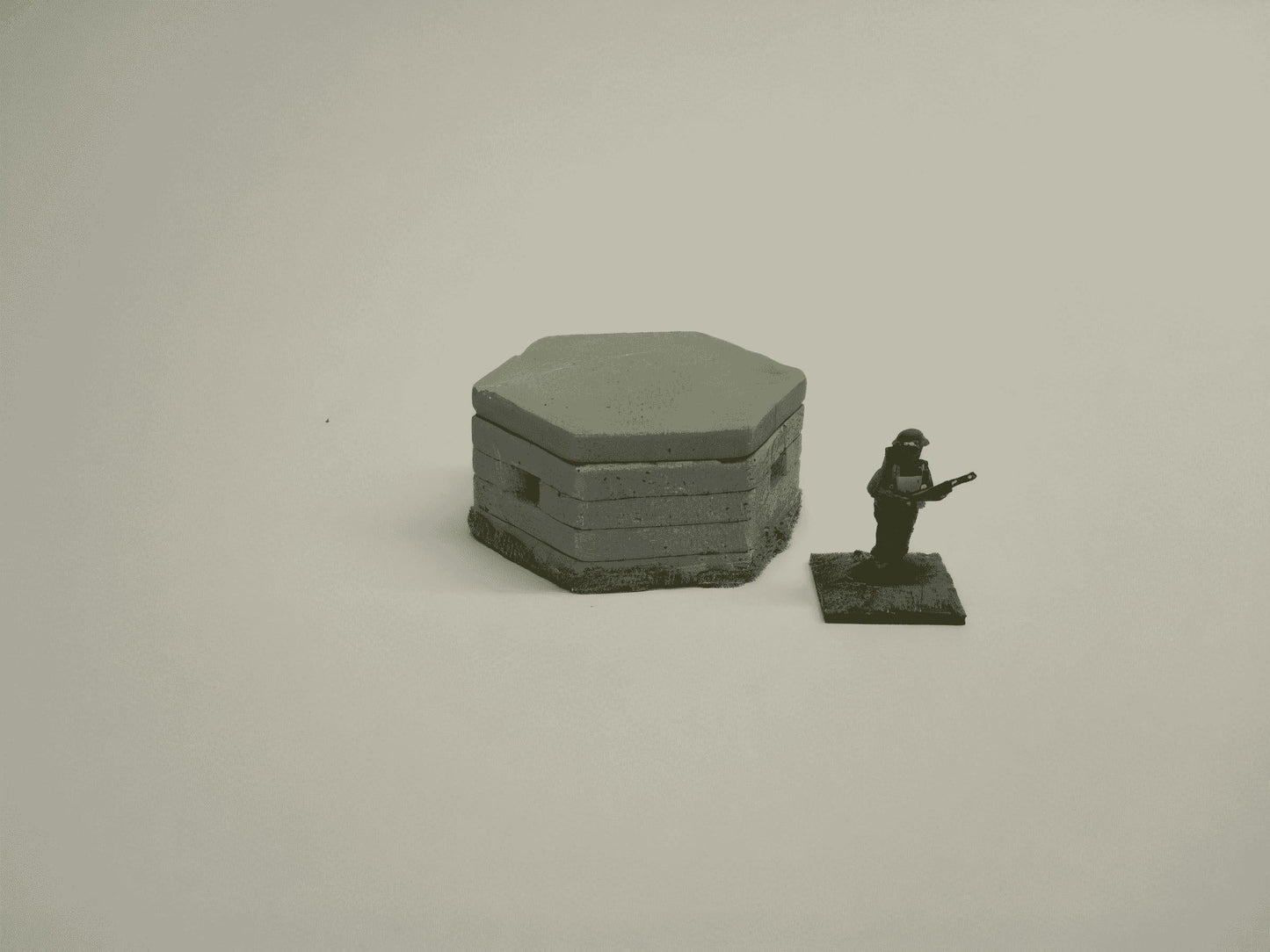 1:76 CONCRETE PILL BOX