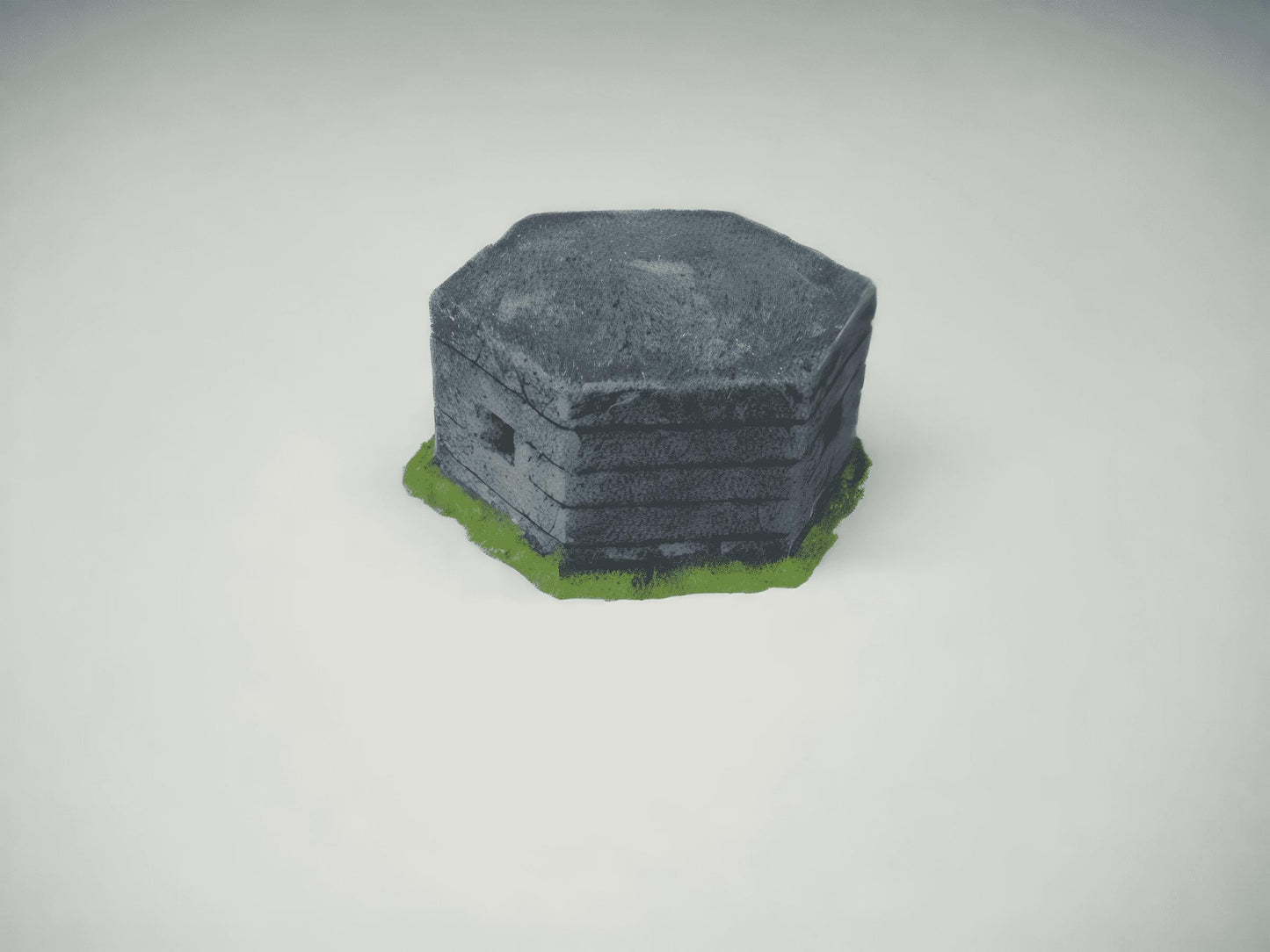 1:76 CONCRETE PILL BOX