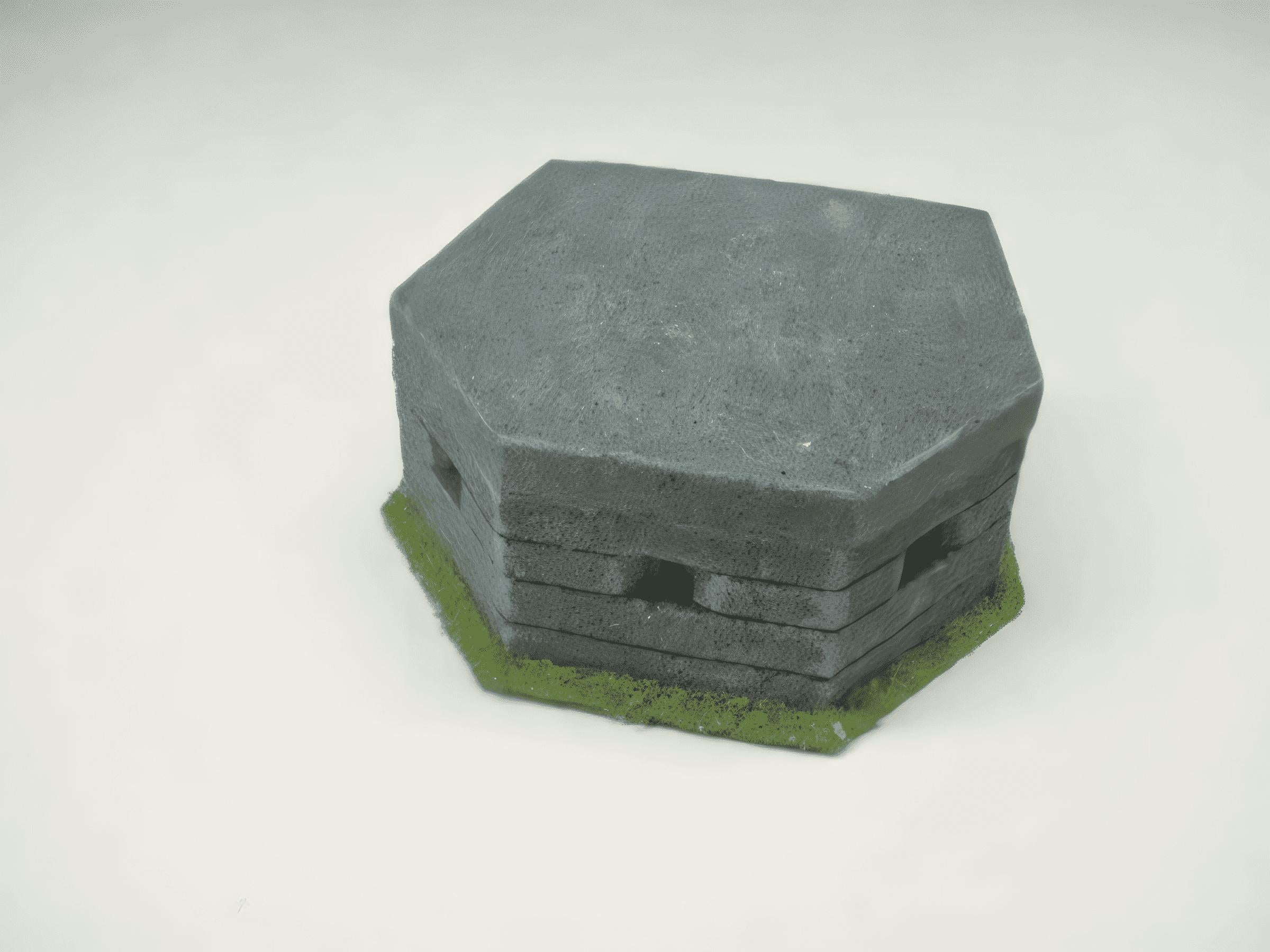 British Type 22 Pillbox - WW2 Bunker (printed British Type 22 Pillbox - WW2 Bunker (printed