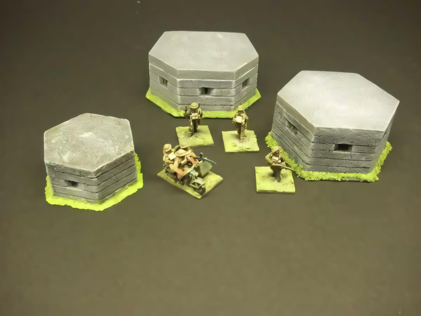 1:72 PILL BOX PACK WW2 BRITISH FORTIFICATIONS