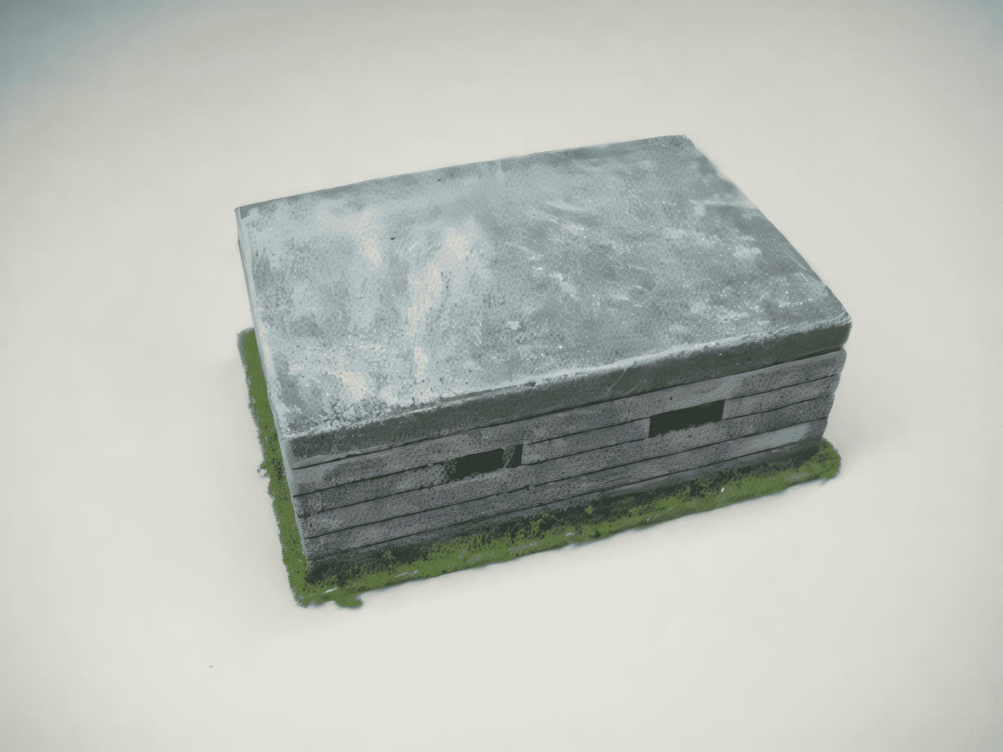 1:72 WW2 TWIN VICKERS M/G PILL BOX