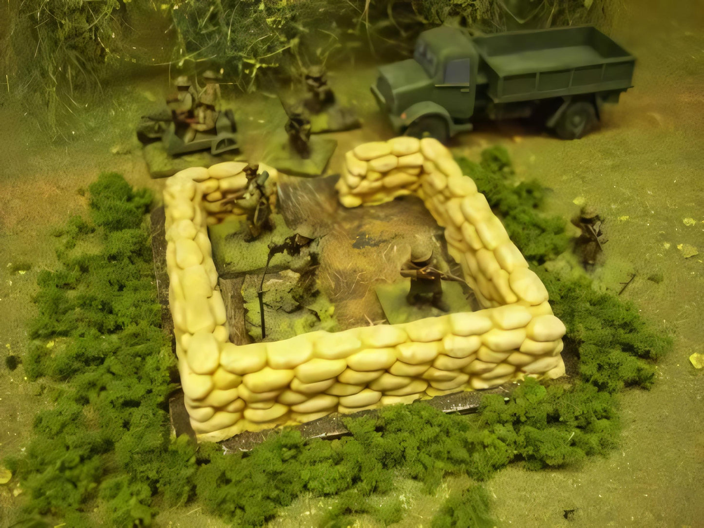 1:72 SAND BAGGED AA EMPLACEMENT