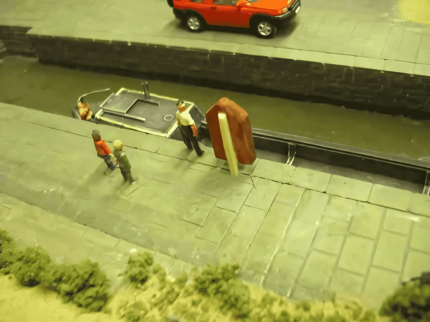 1:76 LIFE BELT CABINET x 6