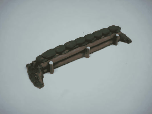 1:72 LOG/SANDBAG BARRICADE