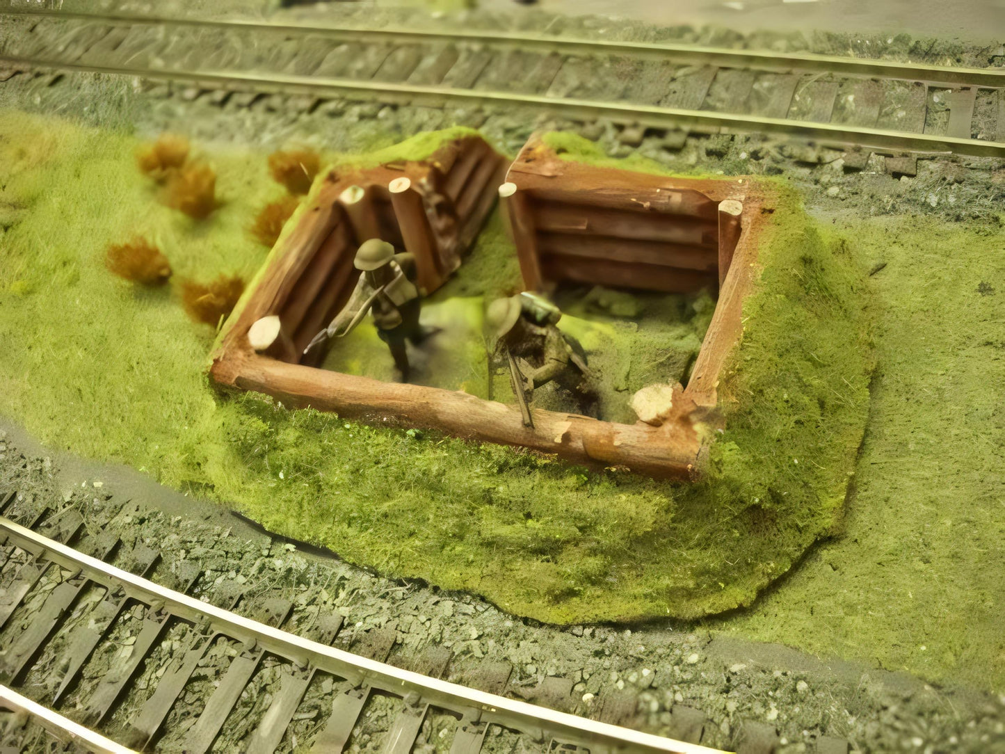1:72 LOG DUGOUT