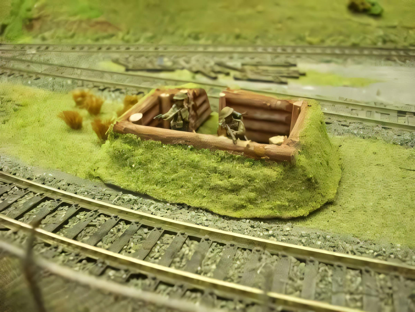 1:72 LOG DUGOUT