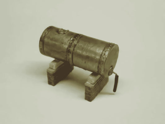 1:76 OIL STORAGE TANK + SUPPORTS