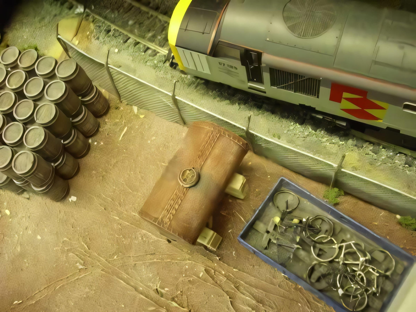 1:76 SMALL OVAL OIL TANK