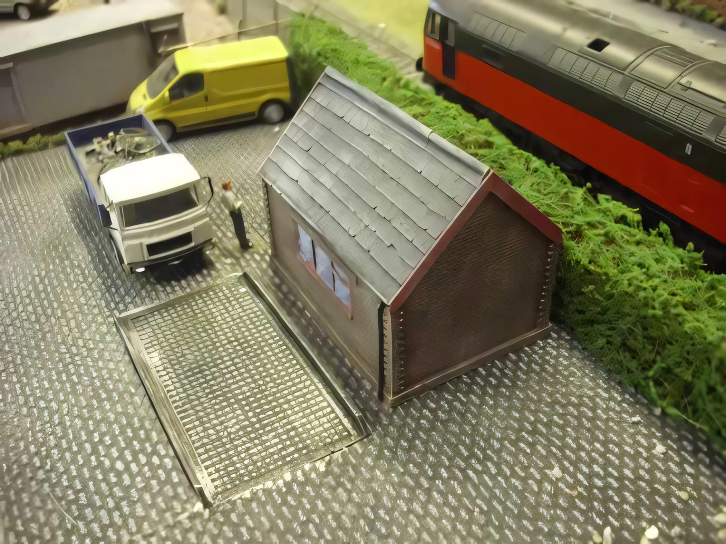 1:76 WEIGH BRIDGE AND OFFICE