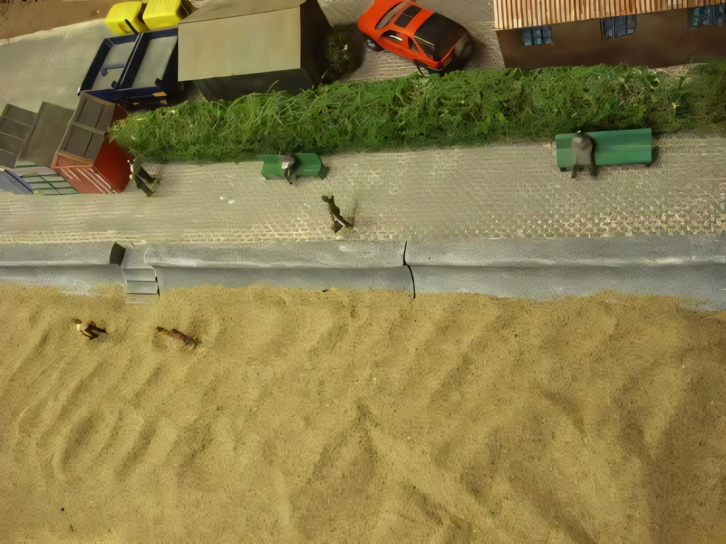 1:76  CONCRETE SEA WALL