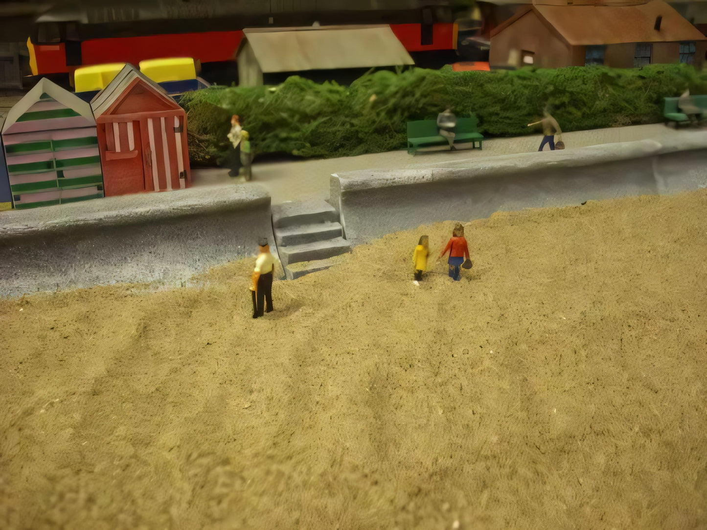 1:76 CONCRETE SEA WALL STEPS