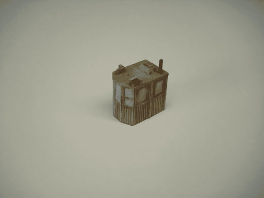 1:76 WOODEN WHEELHOUSE