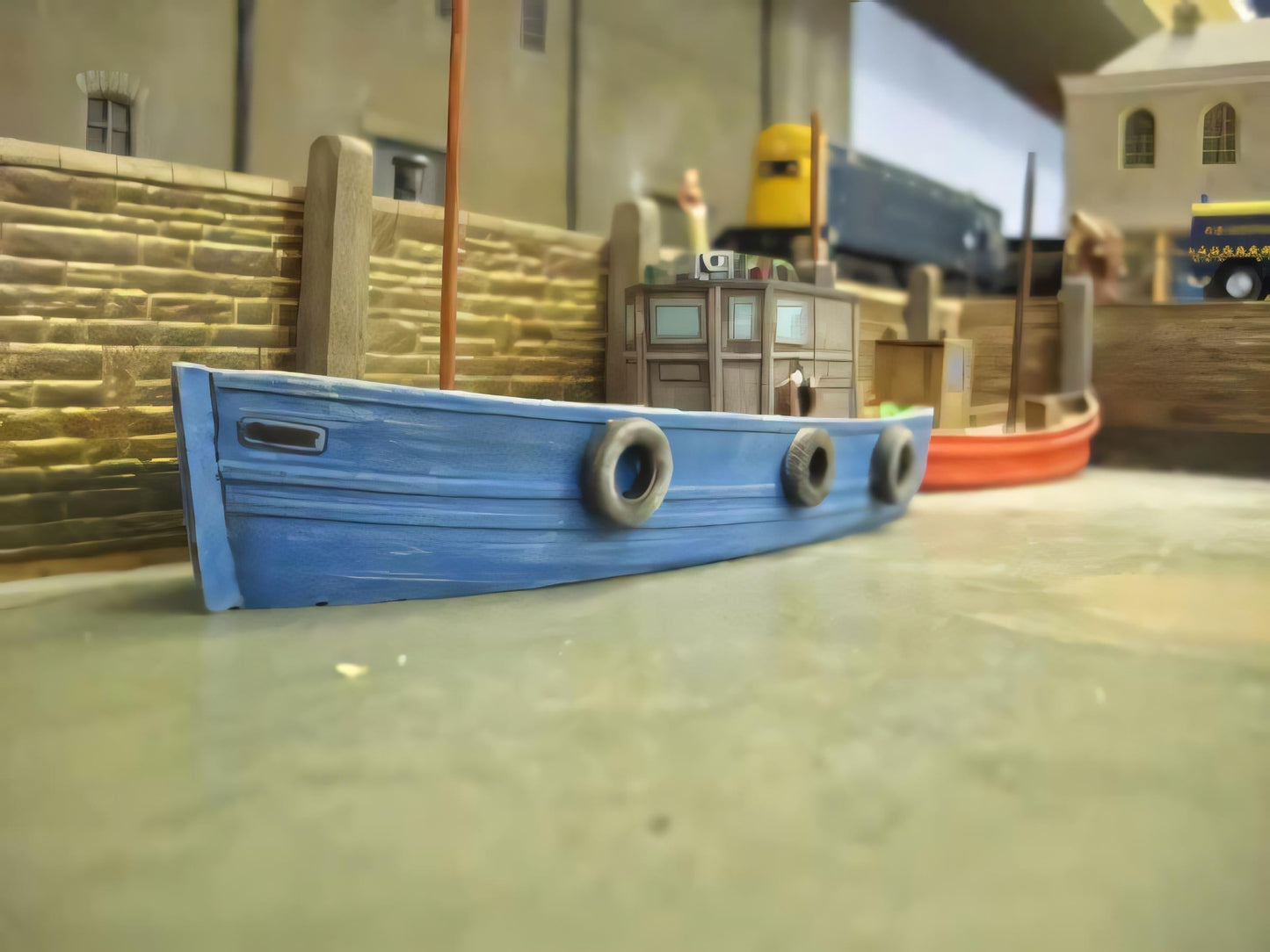 1:76 FISHING BOAT ACCESSORIES 20 piece set