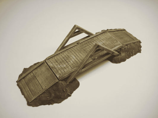 1:72  TEMPORARY WOODEN BRIDGE