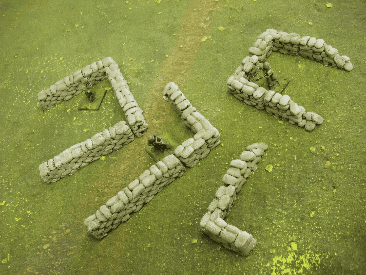 1:72 SANDBAG WALL SET x 12pc