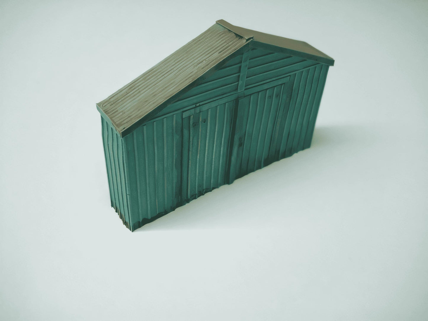 1:76 METAL CLAD WORKSHOP GABLE END