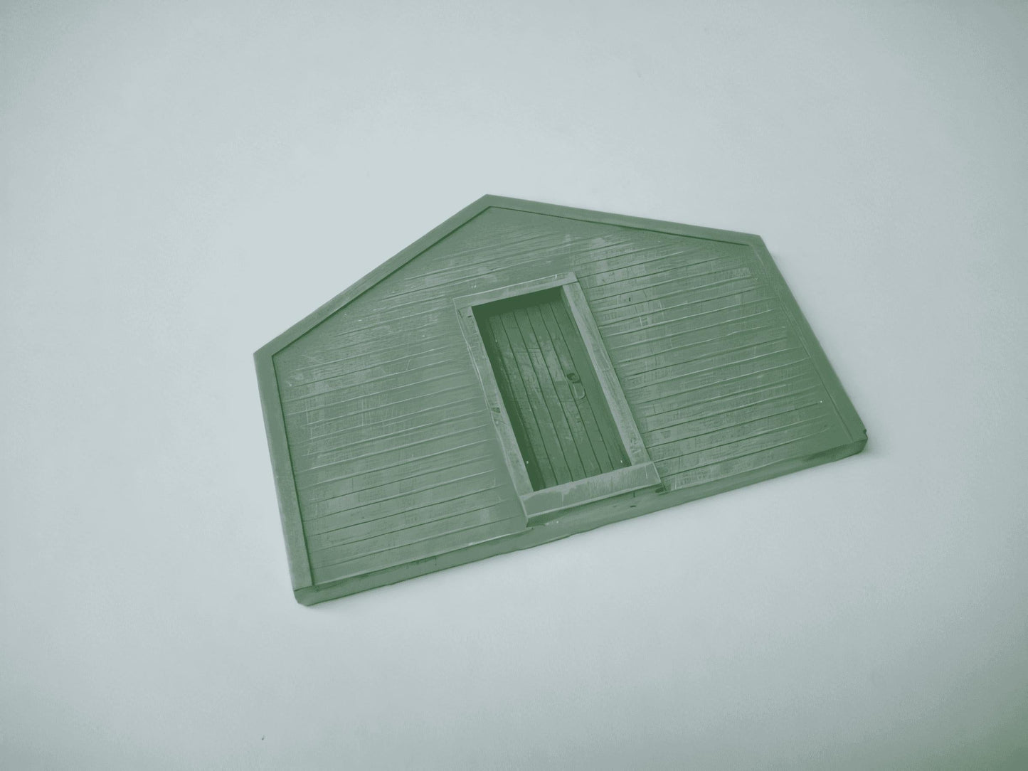 1:76  WOODEN WORKSHOP GABLE END