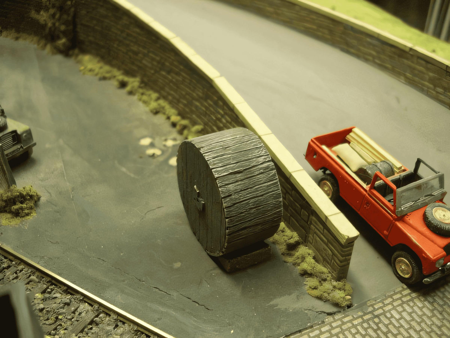 1:76 LARGE CABLE DRUM