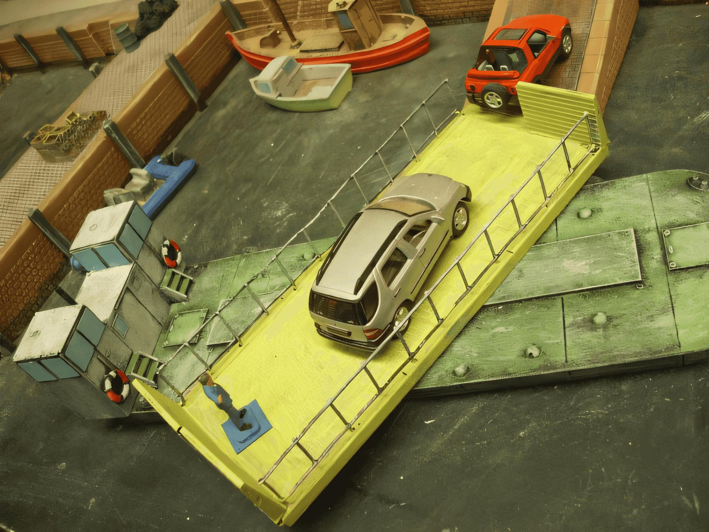 1:76 TURNTABLE FERRY FOR INTER ISLAND SERVICES