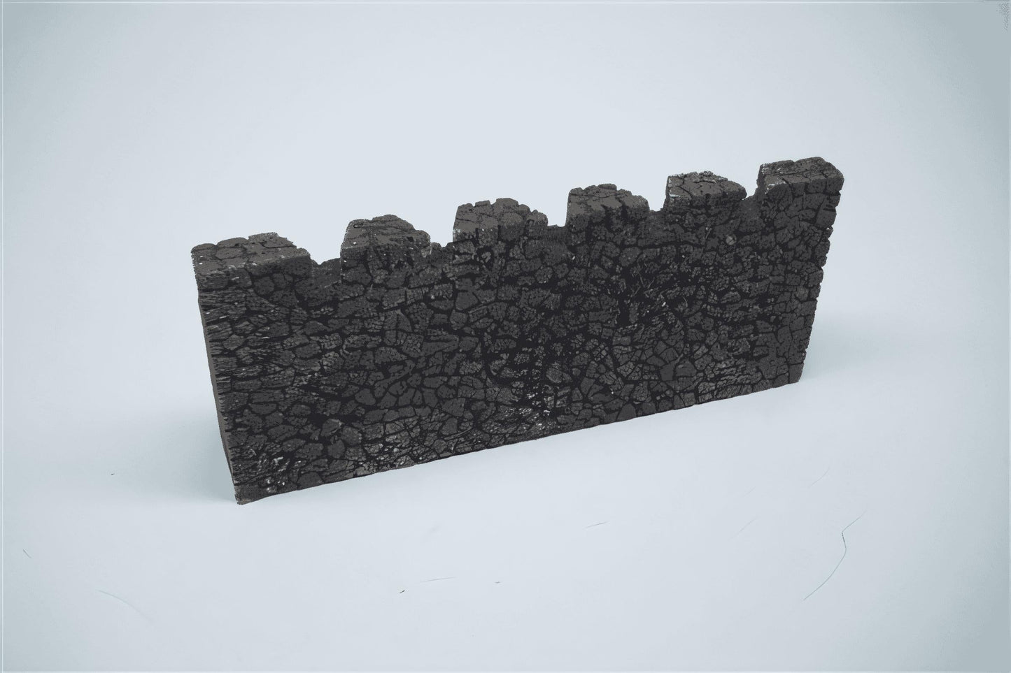 1:76 CASTLE WALL STRAIGHT SECTION