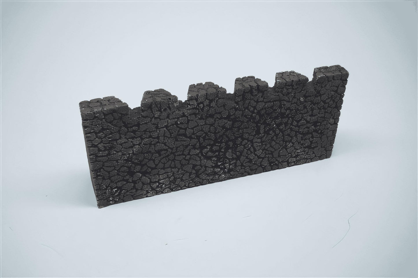 1:76  CASTLE WALL STRAIGHT SECTION