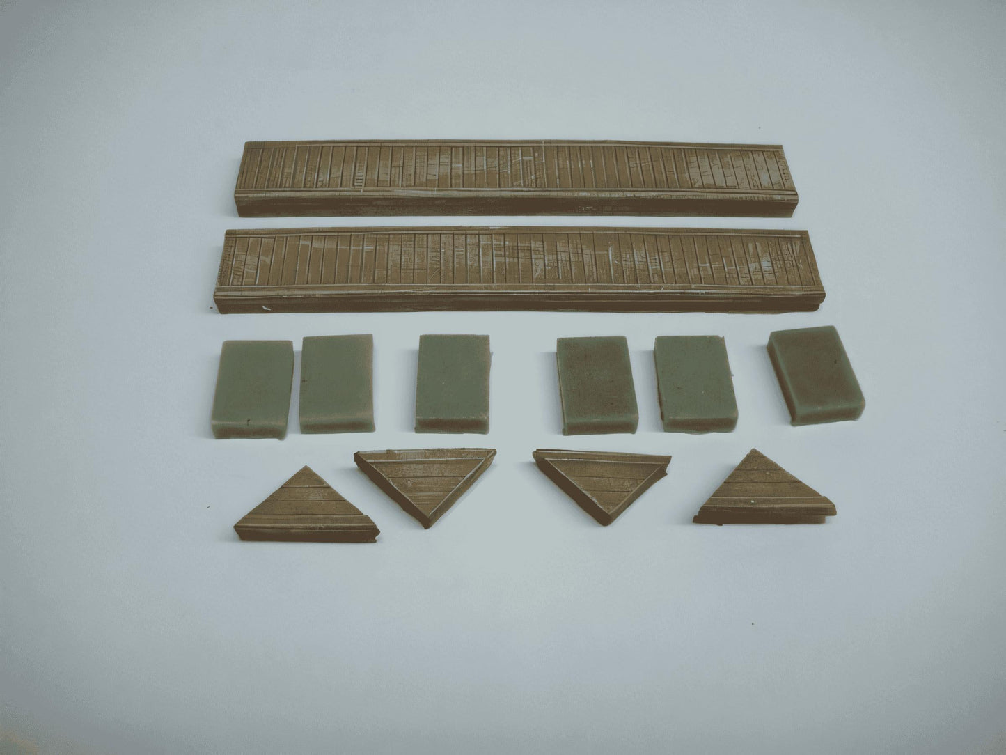 1:76 YACHT MARINA PONTOON BERTH x 2