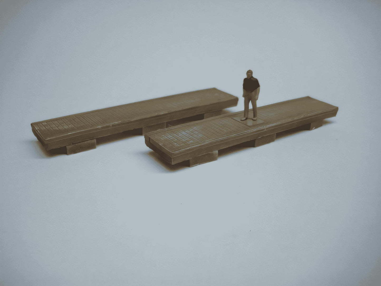 1:76 YACHT MARINA PONTOON x 2