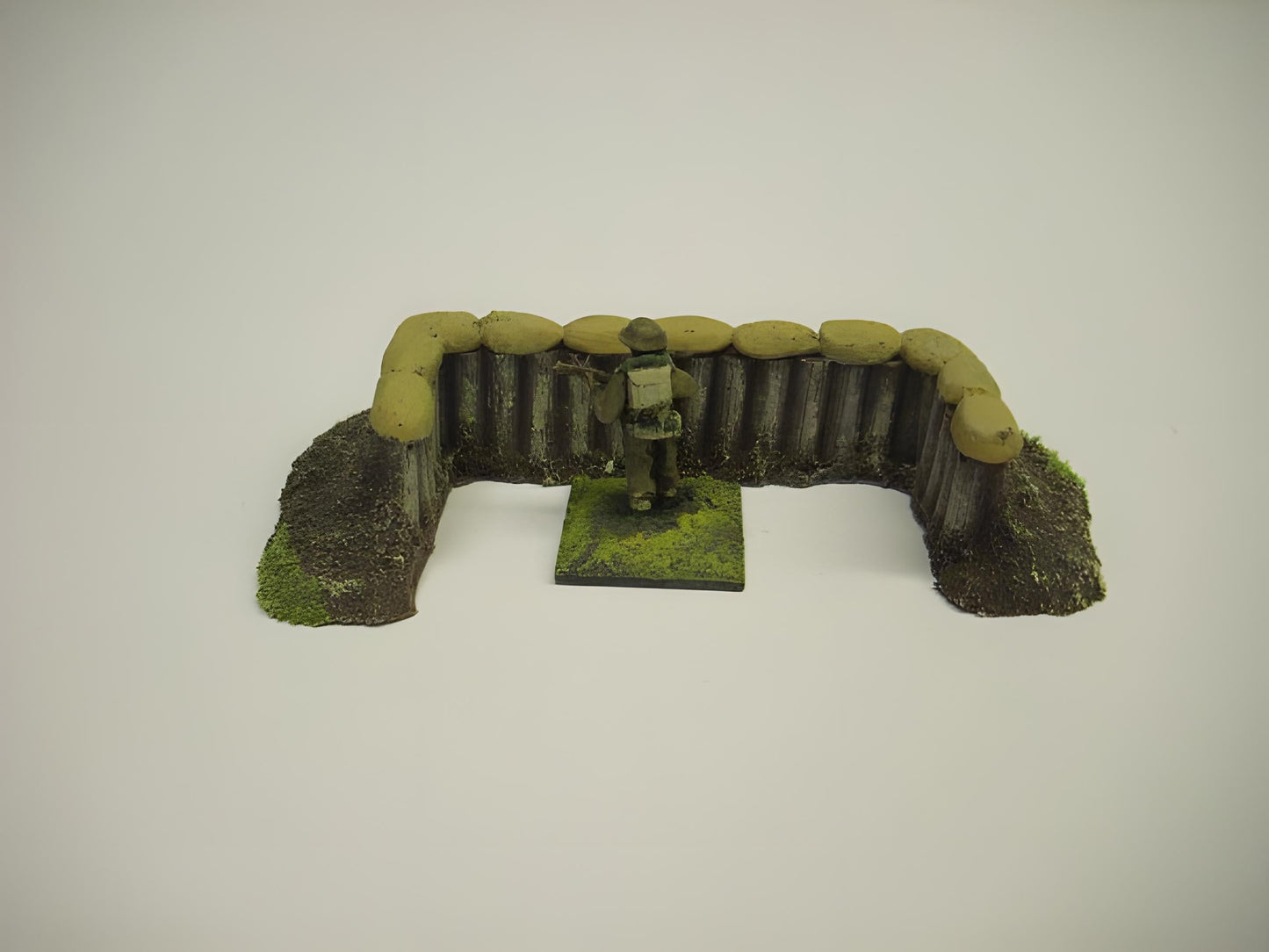 1:72 EARTHWORK WITH LOGS AND SANDBAGS