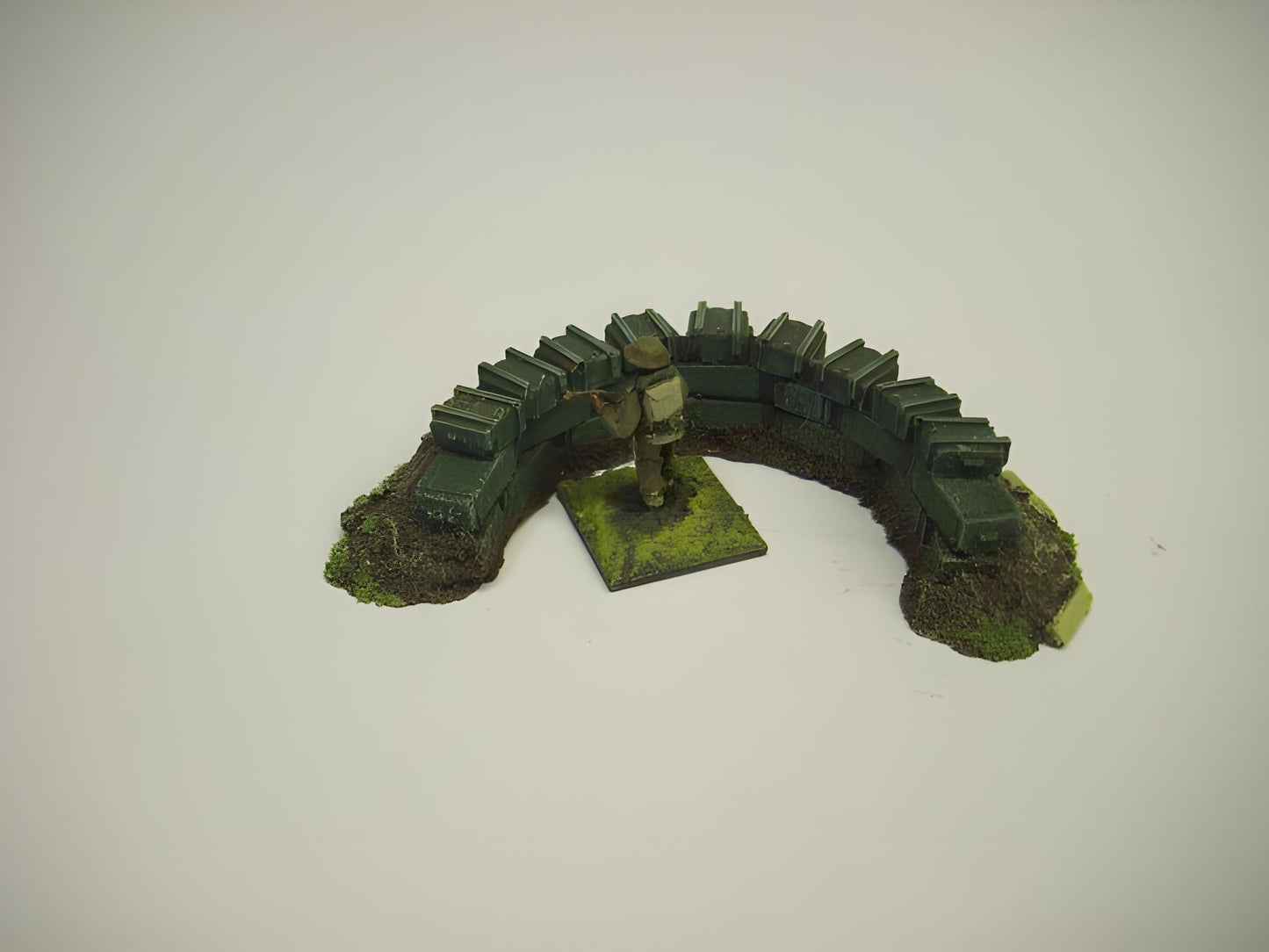 1:72 SEMI CIRCLE MORTAR PIT + BOXES