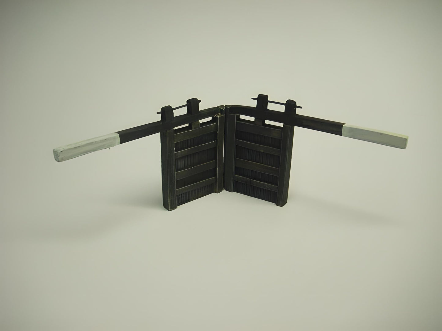 1:76 CANAL LOCK GATES