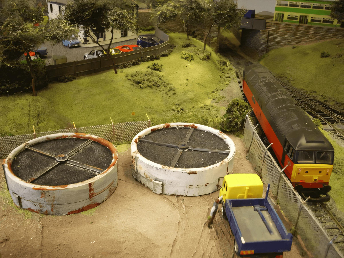 1:76 SEWERAGE TREATMENT FILTER TANK