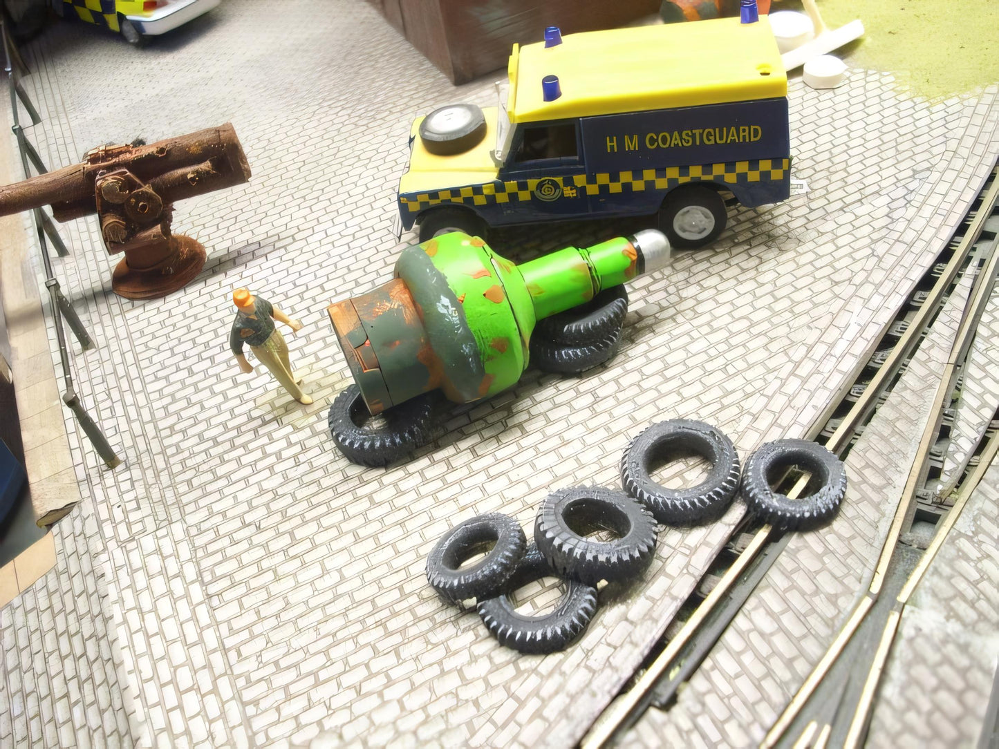 1:76 TRUCK TYRE FENDERS