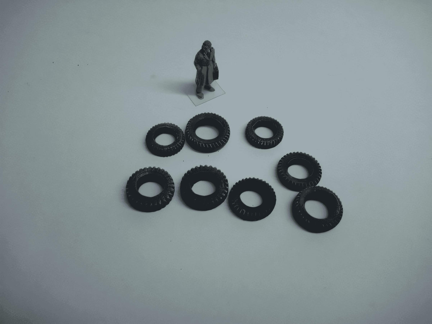 1:76 TRUCK TYRE FENDERS