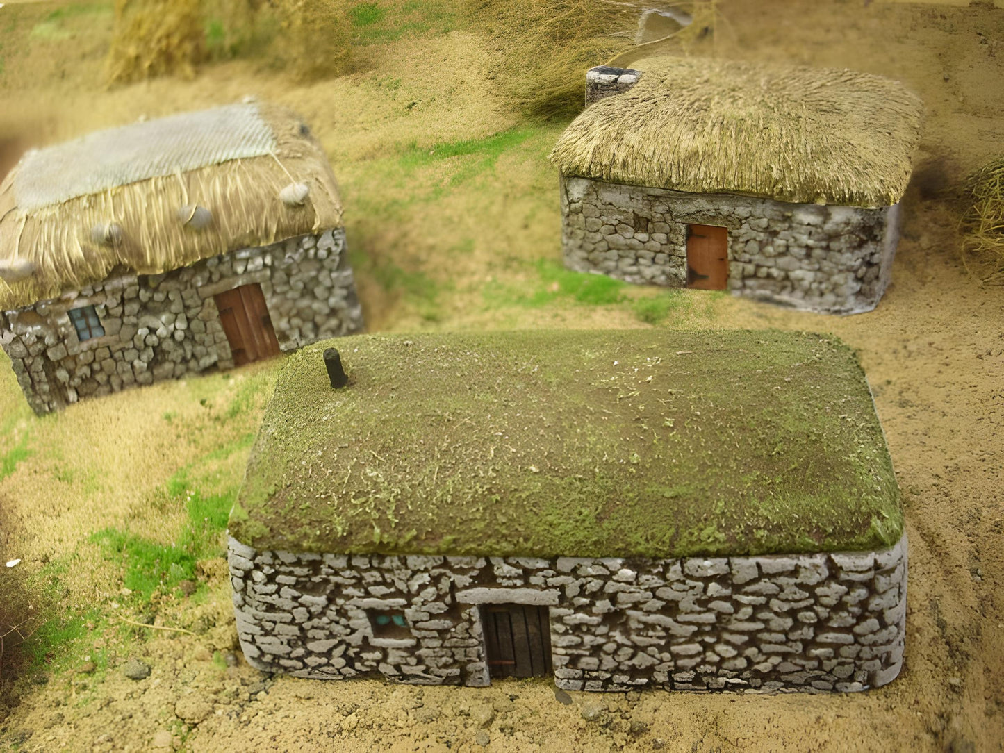 1:76 SCOTTISH 'BLACK' HOUSE