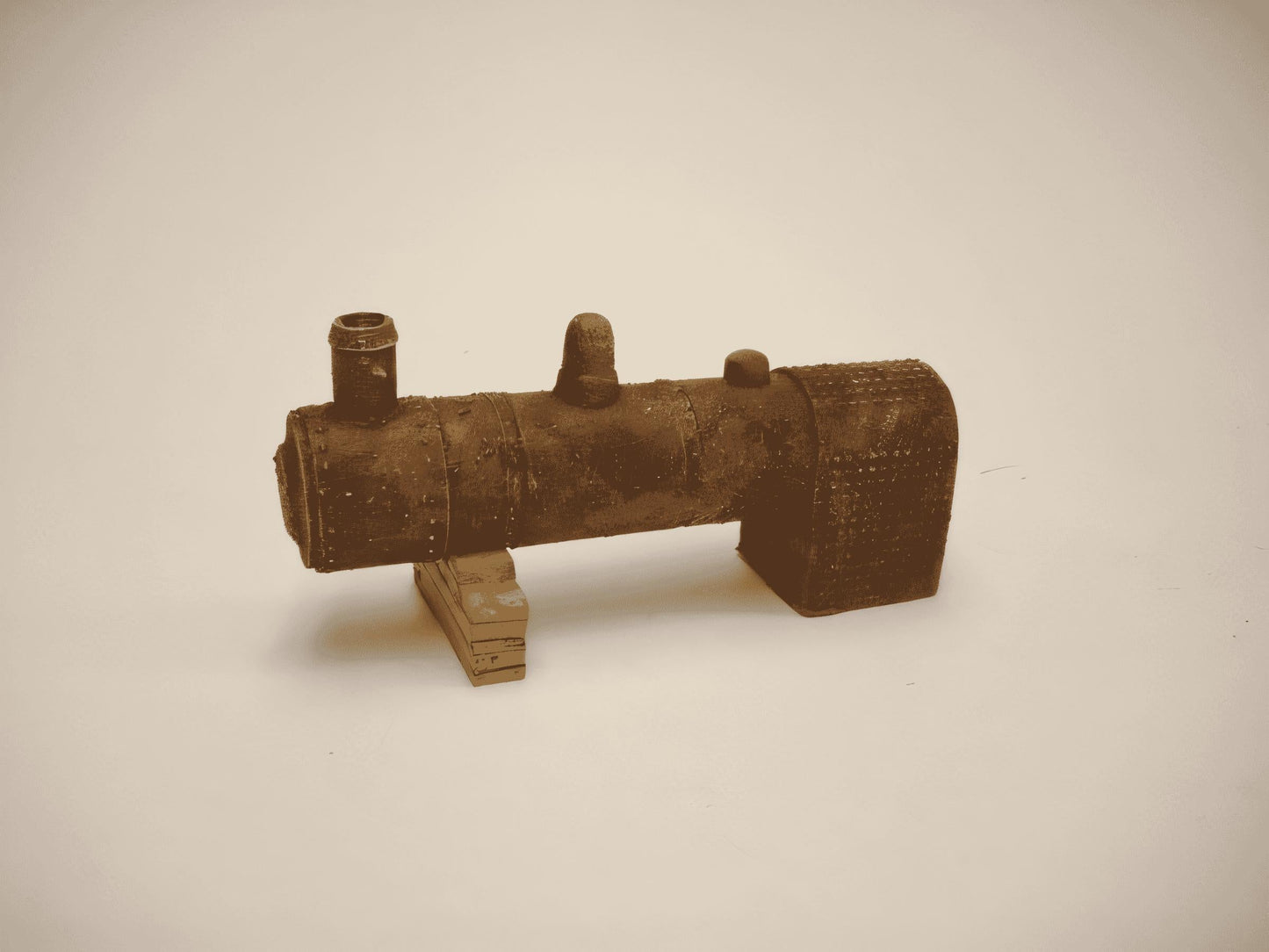 1:76 OLD NARROW GUAGE LOCOMOTIVE BOILER